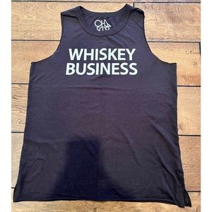 Chaser Whiskey Business Tank Top